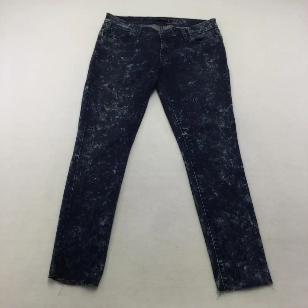 Levis 535 Legging Jegging Jeans Juniors 13 Blue Acid Wash Slim Stretch Denim